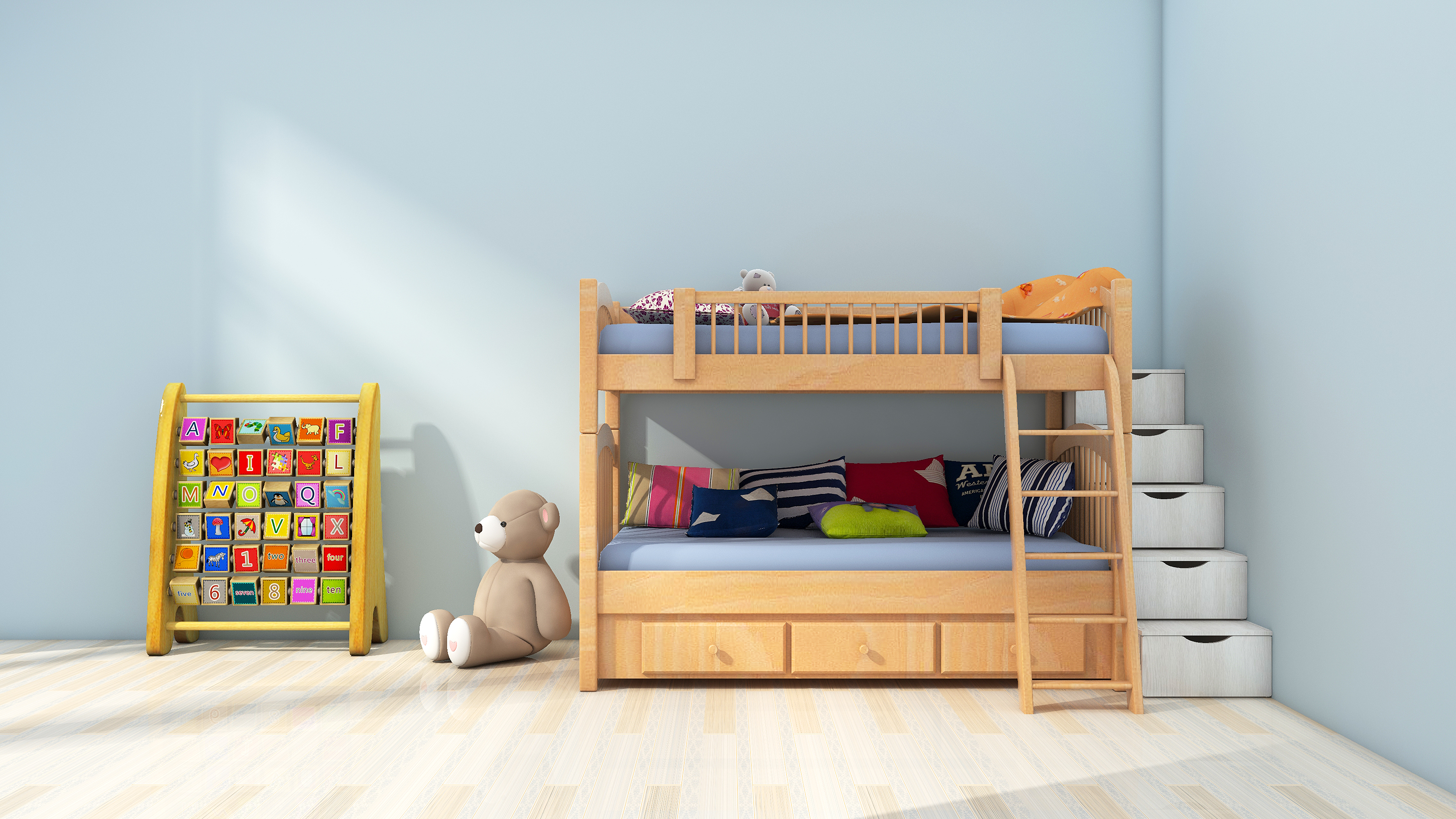 幼儿园儿童床尺寸是多少？选购儿童床的注意事项？