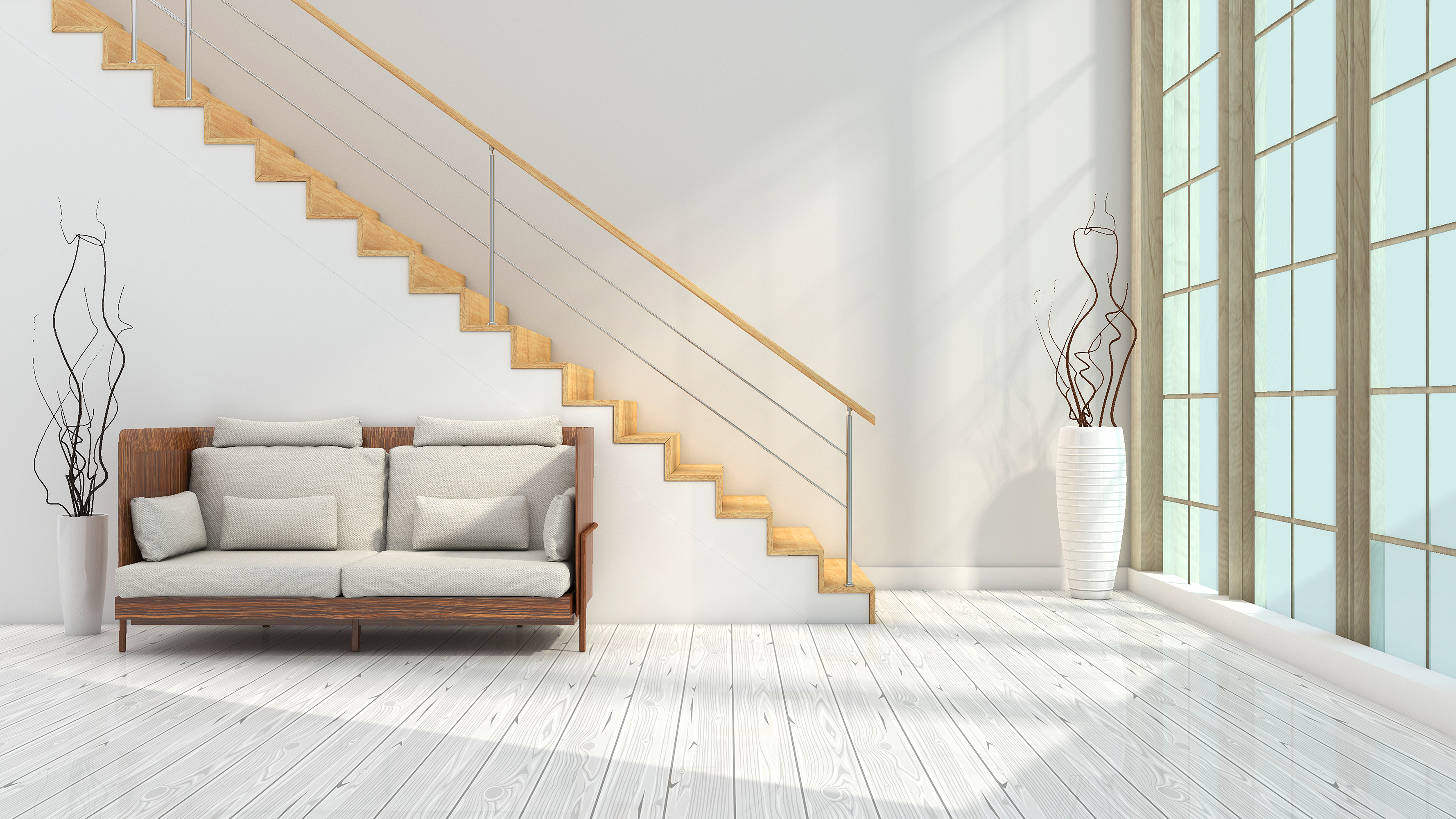 楼梯扶手装不锈钢的还是木头的？看完你就知道怎么选了！